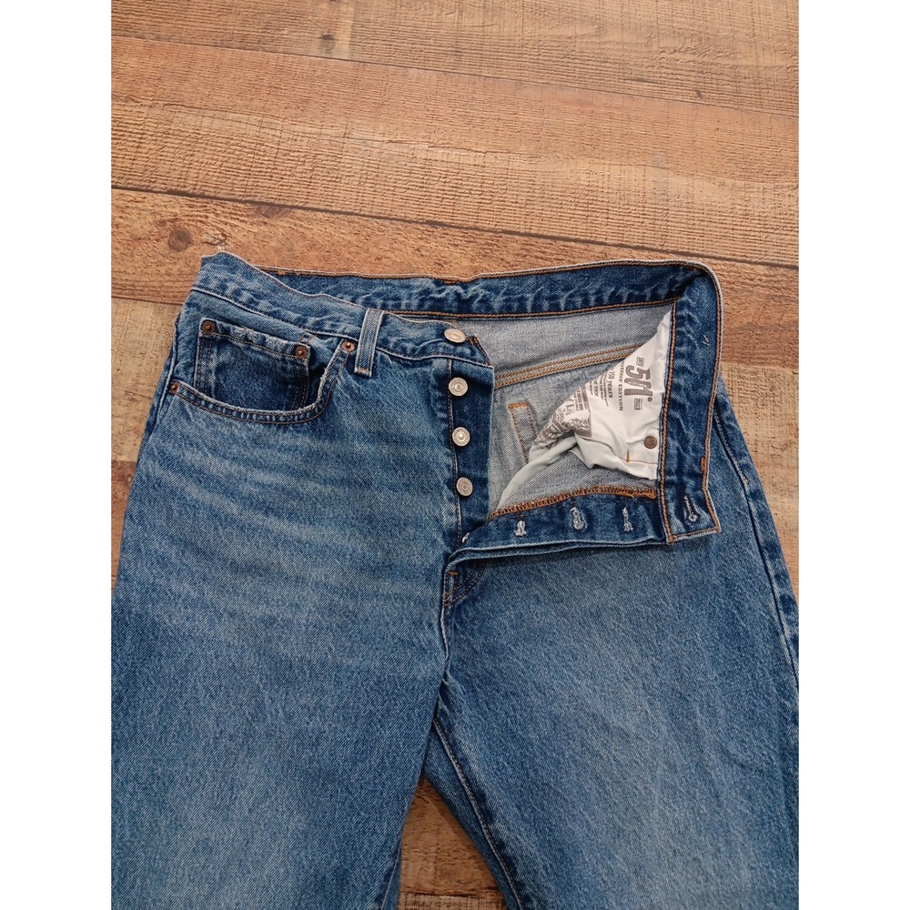 Levis 501 150th Anniversary Edition Men's 30x30 Jeans Button Fly Denim Rare 2128